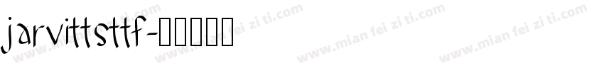 jarvittsttf字体转换
