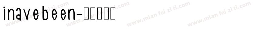 inavebeen字体转换