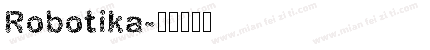 Robotika字体转换
