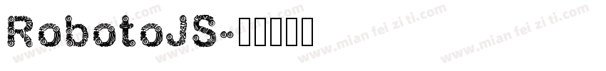 RobotoJS字体转换