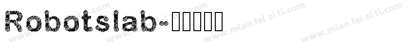 Robotslab字体转换