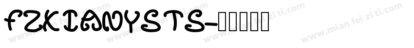FZXIANYSTS字体转换