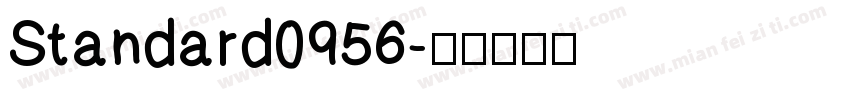 Standard0956字体转换
