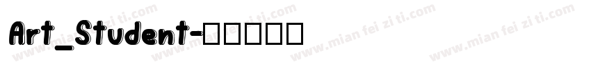 Art_Student字体转换