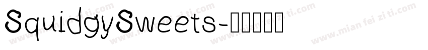 SquidgySweets字体转换