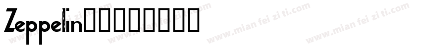 Zeppelin53字体转换