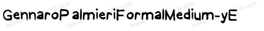 GennaroPalmieriFormalMedium-yEPM字体转换