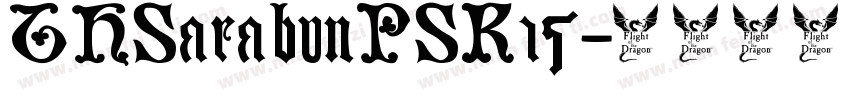 THSarabunPSK15字体转换