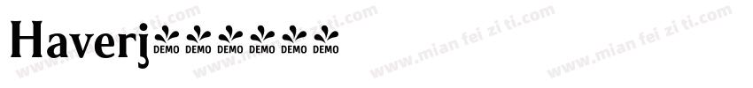 Haverj字体转换