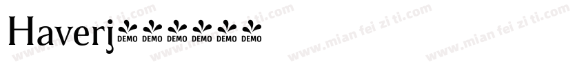 Haverj字体转换