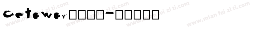 Getaway字体下载字体转换