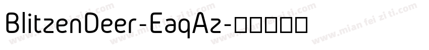 BlitzenDeer-EaqAz字体转换