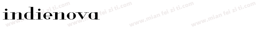 indienova字体转换