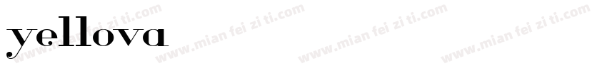 yellova字体转换