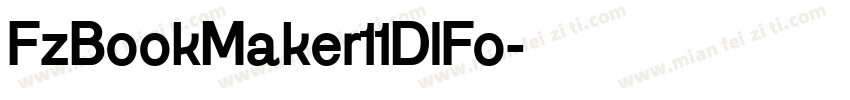 FzBookMaker11DlFo字体转换