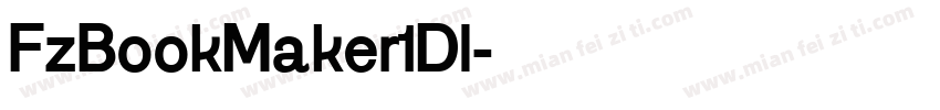 FzBookMaker1Dl字体转换