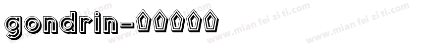 gondrin字体转换