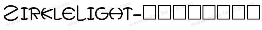 ZirkleLight字体转换