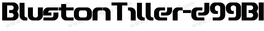 BlustoriTiller-d99BK字体转换