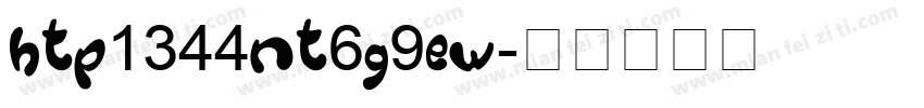 HTP1344NT6G9EW字体转换