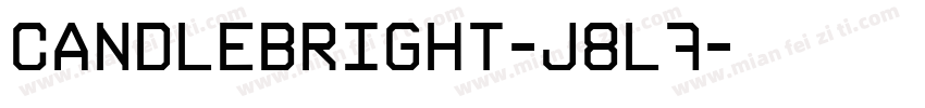 Candlebright-J8l7字体转换