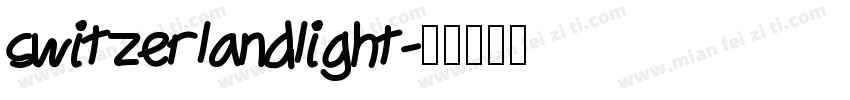 switzerlandlight字体转换