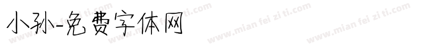 小孙字体转换