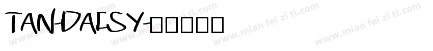 TAN-DAISY字体转换