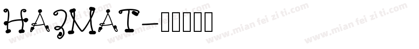 HAZMAT字体转换