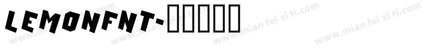 Lemonfnt字体转换