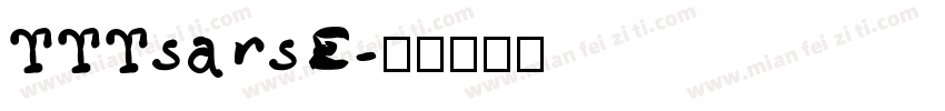 TTTsarsE字体转换