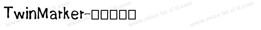 TwinMarker字体转换