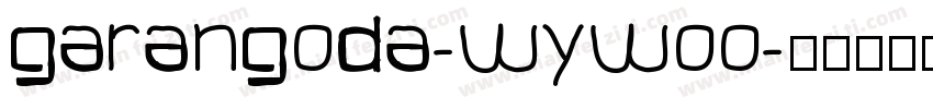 Garangoda-WyWoO字体转换