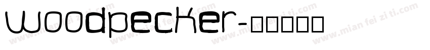 Woodpecker字体转换