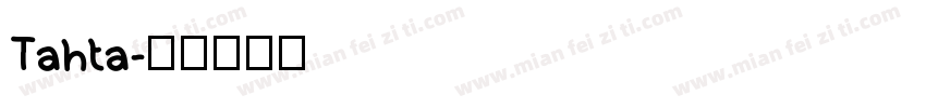 Tahta字体转换