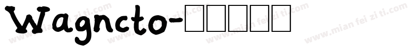 Wagncto字体转换