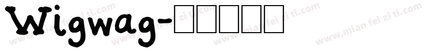 Wigwag字体转换