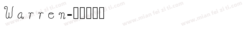 Warren字体转换