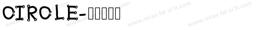 CIRCLE字体转换