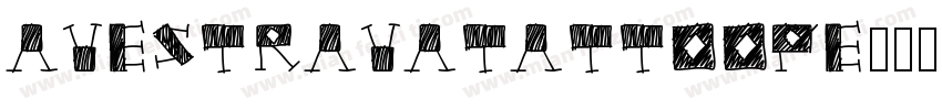 AvestravaTattooPe字体转换