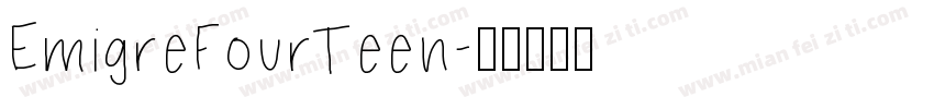 EmigreFourTeen字体转换