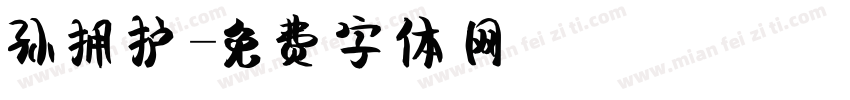 孙拥护字体转换