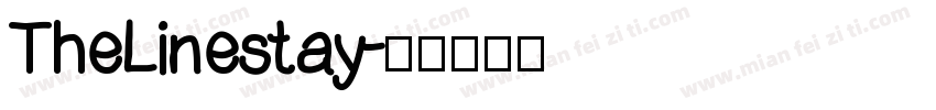 TheLinestay字体转换