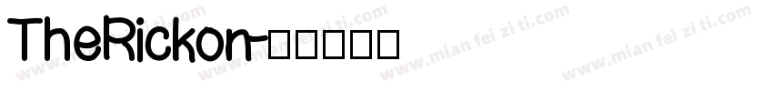 TheRickon字体转换