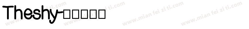 Theshy字体转换