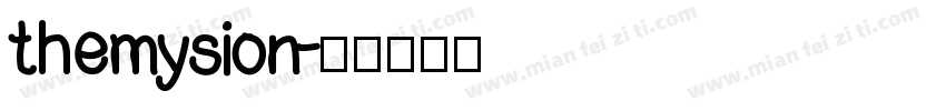 themysion字体转换