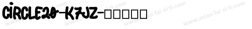 Circle20-K7JZ字体转换