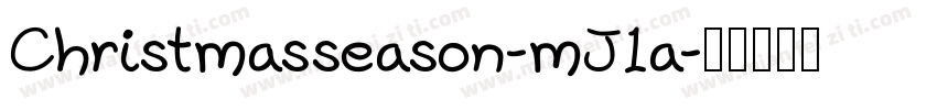 Christmasseason-mJ1a字体转换