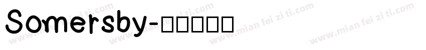 Somersby字体转换