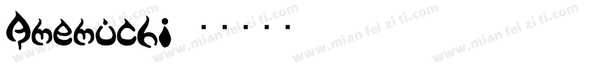Amemuchi字体转换